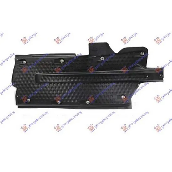Scut Motor VW POLO 9N 2001->2012 Scut inferior PLASTIC stanga Perioada 2001 2002 2003 2004 2005 2006 2007 2008