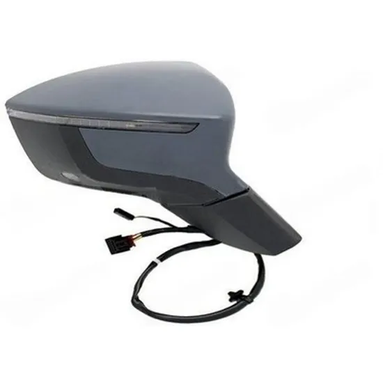 Oglinda SEAT ATECA 2020-> Oglinda exterioara electrica cu incalzire vopsit cu rabatare electrica cu memorie (cu semnal LED si lampa de podea si senzor de banda) (15pin) DREAPTA Perioada 2020 2021 2022 2023 2024 2025