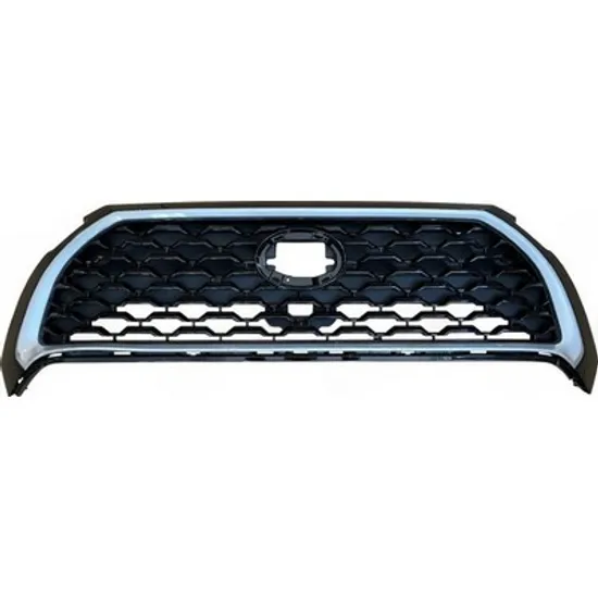 Grila Radiator TOYOTA COROLLA Cross 2020-> Grila radiator cu ornament argintiu (cu locas pentru camera) Perioada 2022 2023 2024 2025