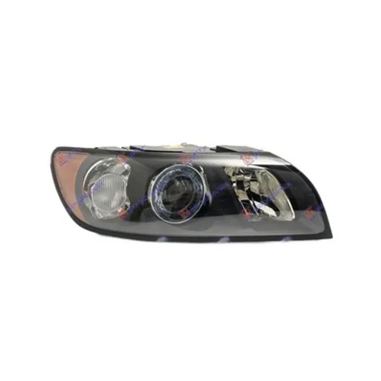 Faruri VOLVO S40 2 2004->2012 Far dreapta, Xenon, fumuriu, cu motor ptr S40 Perioada 2004 2005 2006 2007 2008 2009 2010