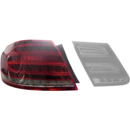 Lampa stop spate stanga MERCEDES E-CLASS W212 2009->2015 perioada 2011 2012 2013 2014 2015 de la an de fabricatie 04/2013, cu LED, semnal transparent, exterior, cu bec LED