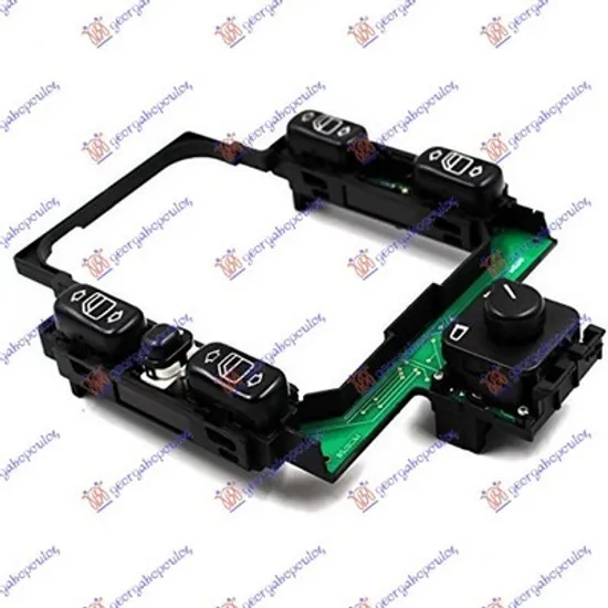 Buton oglinda MERCEDES E-CLASS W210 1995->2002 Comutator oglinzi fata comenzi multiple 18 pini 1996->1999 Perioada 1995 1996 1997 1998 1999 ,