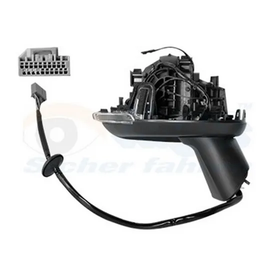 Oglinda exterioara dreapta VOLVO XC60 2 2017-> perioada 2017 2018 2019 2020 2021 2022 , cu semnalizator LED, rabatare electrica, pentru pini 9, cu senzor de temperatura