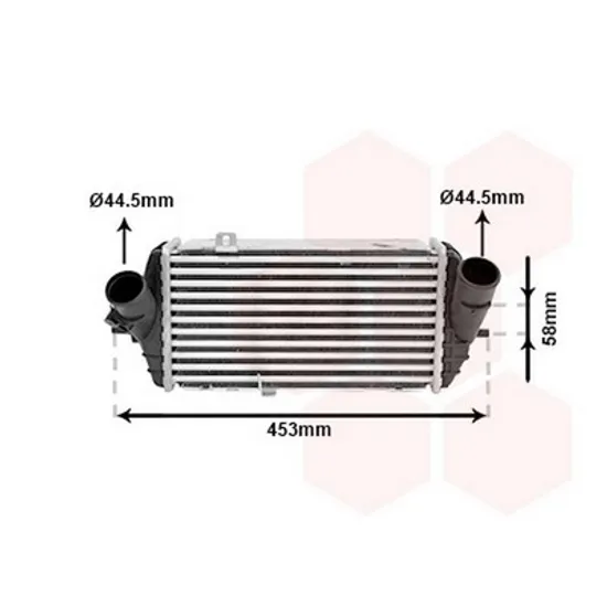 Intercooler KIA PRO CEED 2008->2013 Radiator intercooler 1.6 T-GDI benzina 290x178x90 3 usi 2013->2015 Perioada 2013 2014 2015 2016