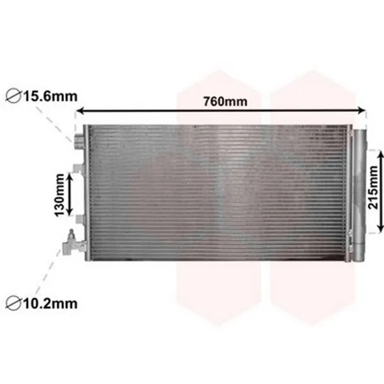 Radiator Aer Conditionat RENAULT FLUENCE 2010-> Radiator aer conditionat benzina/diesel ->2011 65x35 Perioada 2010 2011 2012 2013 2014 2015 2016