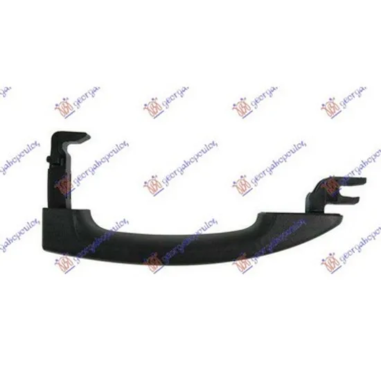 Maner Usa FORD RANGER 2011-> Maner usa fata exterior pentru vopsit stanga, Perioada 2011 2012 2013 2014 2015 2016 2017 2018