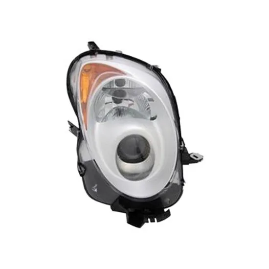 Far dreapta ALFA ROMEO MITO 2008->2018 perioada 2009 2010 2011 2012 2013 pana la an de fabricatie 2016, cu motor reglaj, semnal galben, cu reglaj electric, cu bec H7/H7