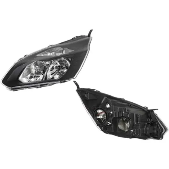 Far dreapta FORD TOURNEO CUSTOM 2012->, TRANSIT CUSTOM 2012-> perioada 2012 2013 2014 2015 pana la an de fabricatie 2018, cu motor reglaj, fumuriu, cu reglaj electric, cu lumina de zi, cu bec H15, cu bec H7