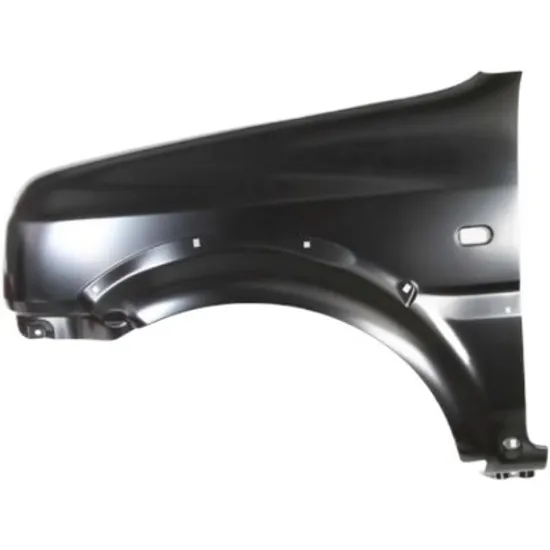 Aripa fata stanga SUZUKI JIMNY SN 1998-> perioada 1998 1999 2000 2001 2002 2003 pana la an de fabricatie 2011, cu gauri bandou crom, cu semnal
