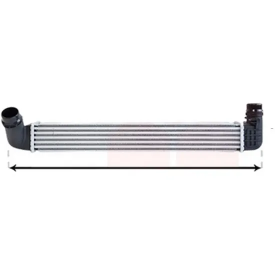 Intercooler RENAULT FLUENCE 2010-> 1.5 dCi 63KW 86CP , pentru motor K9K 830 perioada 2010 2011,2012,2013,2014 2015