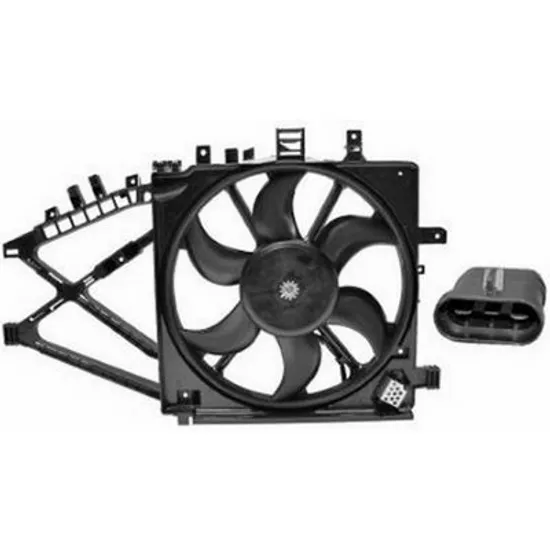Ventilator Motor OPEL COMBO 2001->2012 Electroventilator radiator AT 1,7D-TD cu/fara aer conditionat Perioada 2001 2002 2003 2004 2005 2006 2007 2008 2009 2010 2011