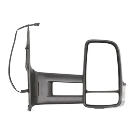 Oglinda exterioara dreapta VW CRAFTER 1 2006->2016 perioada 2011 2012 2013 2014 2015 2016 cu semnal, reglaj electric, brat oglinda lung, cu incalzire,