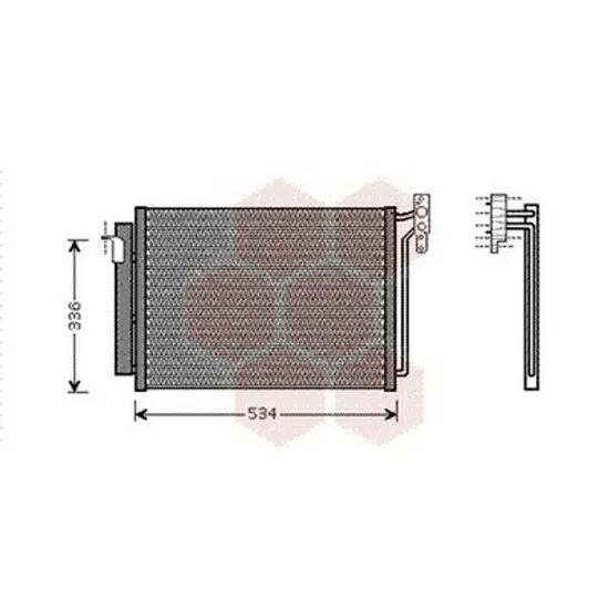 Radiator Aer Conditionat BMW X5 E53 2000->2006 Radiator aer conditionat benzina/ diesel (49,6x39,30) Perioada 2000 2001 2002 2003 2004 2005 2006 2007