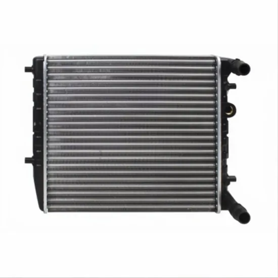 Radiator Motor VW POLO 9N 2001->2012 Radiator apa motor toate modelele - A/C (430x410) (cu Ventilator) Perioada 2005 2006 2007 2008 2009