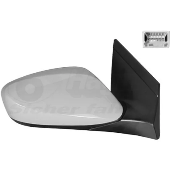 Oglinda exterioara dreapta HYUNDAI ELANTRA 2011->2016, i30 2012->2017 perioada 2011 2012 2013 2014 2015 , numar pini 5, numar pini 12, cu incalzire, pentru vopsit