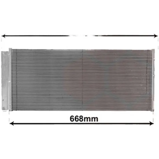 Radiator aer conditionat LAND ROVER RANGE ROVER 4 2012-> 5.0 SCV8 4x4 416KW 566CP , pentru motor 508PS perioada 2017 2018,2019,2020,2021 2022