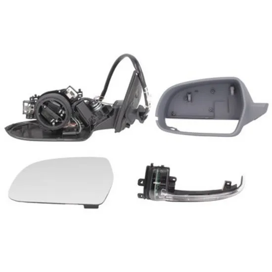 Oglinda AUDI A4 B8 2007->2015 Oglinda exterioara electrica cu incalzire cu memorie pentru vopsit (cu semnal) 2010- STANGA Perioada 2010 2011