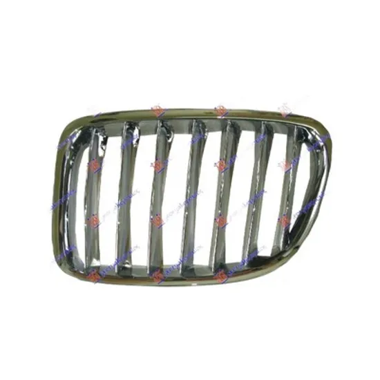 Grila Radiator BMW X1 E84 2009->2015 Grila radiator stanga cromat complet Perioada 2009 2010 2011 2012 2013 2014 2015