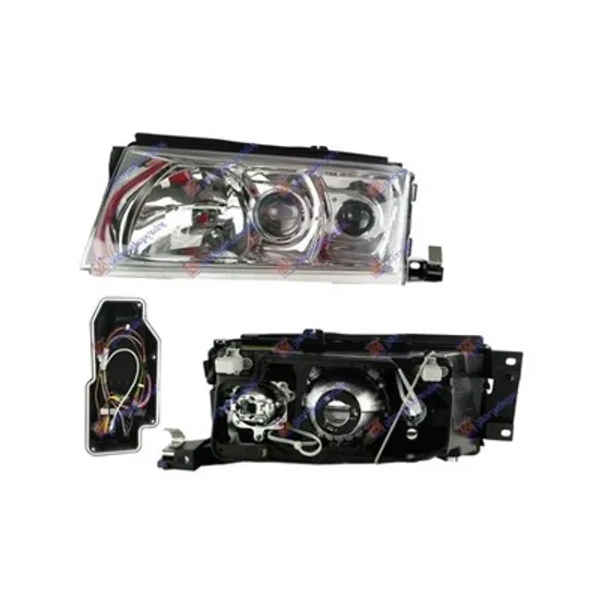 Faruri SKODA OCTAVIA 1 1996->2010 Far stanga cu reglaj electric, Xenon D2S/H1/H3 11 2000-> Perioada 2000 2001 2002 2003 2004 2005 2006 2007 2008 2009 2010