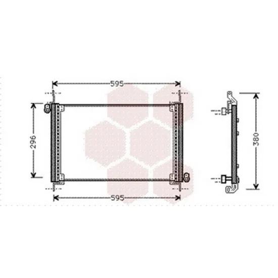 Radiator Aer Conditionat FIAT MULTIPLA 1999-> Radiator aer conditionat 1.4 - 1.6i 16V - 01 (58x32) CV manuala Perioada 1999 2000 2001 2002 2003 2004 2005 2006 2007 2008 2009 2010