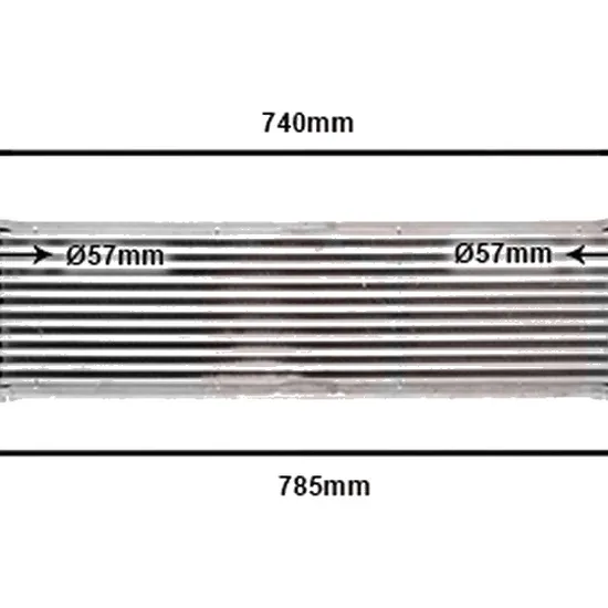 Intercooler MERCEDES V-CLASS VIANO W639 2010-> pentru CDI 2.0 , perioada 2003 2004 2005 2006 2007 2008 2009 2010