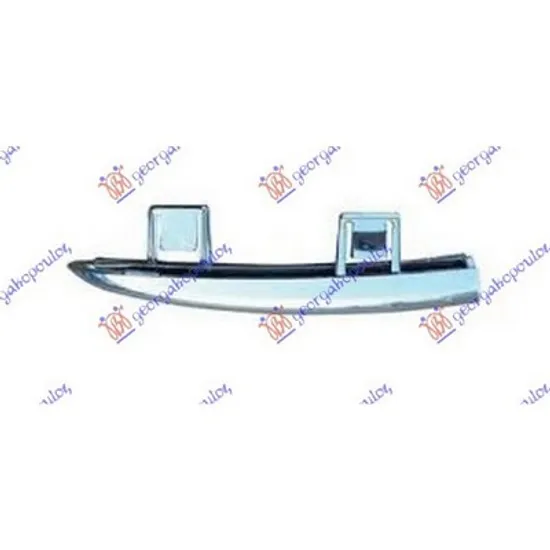 Ornament Grila FIAT LINEA 2006-> Bandou grila bara fata laterala cromat dreapta Perioada 2013 2014 2015 2016 2017 2018