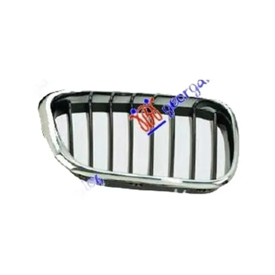 Grila Radiator BMW X5 E53 2000->2006 Grila radiator dreapta, crom/crom (E53 05.00-12.03) Perioada 2000 2001 2002 2003 2004