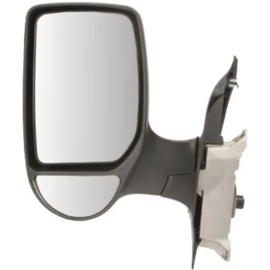 Oglinda exterioara stanga FORD TOURNEO 1994->2014, TRANSIT 2005->2014 perioada 2006 2007 2008 2009 2010 2011 2012 2013 2014 , brat oglinda scurt, cu incalzire, cu semnal