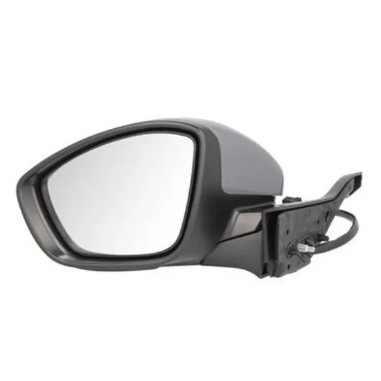 Oglinda PEUGEOT 208 1 2012->2018 Oglinda exterioara electrica cu incalzire cu rabatare electrica pentru vopsit (cu semnal) (suport cromat) 9 PIN STANGA Perioada 2015 2016 2017 2018 2019