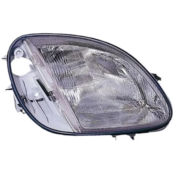 Far dreapta MERCEDES SLK R170 1996->2004 perioada 1996 1997 1998 1999 2000 fara motor reglaj, cu reglaj electric, cu bec H7/H7