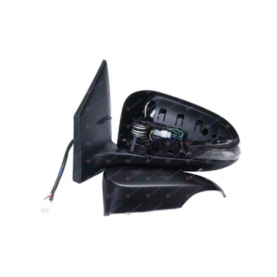 Oglinda TOYOTA COROLLA E18 2013->2019 Oglinda exterioara electrica cu incalzire pentru vopsit cu semnal stanga, Perioada 2013 2014 2015 2016 2017 2018