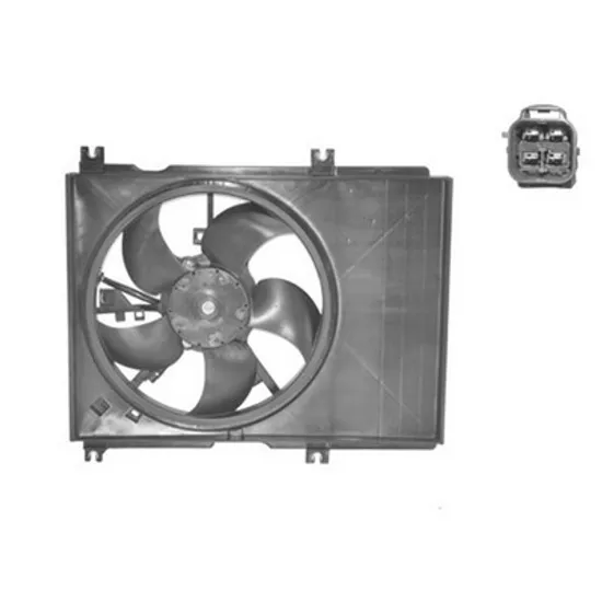 Ventilator Motor SUZUKI SWIFT 4 2010->2016 Electroventilator complet 1 2L benzina simplu Perioada 2010 2011 2012 2013 2014 2015 2016 2017