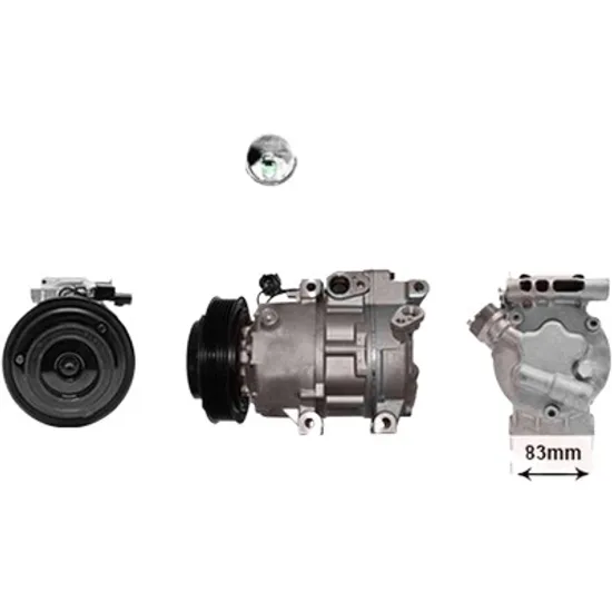 Compresor aer conditionat HYUNDAI i30 2007->2012 1.6 CRDi 94KW 128CP , pentru motor D4FB perioada 2010 2011 2012