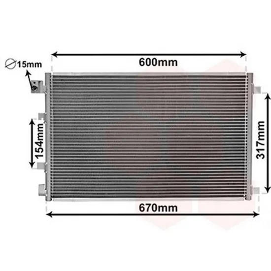 Radiator Aer Conditionat NISSAN QASHQAI 1 2007->2014 Radiator aer conditionat 61x39 Perioada 2007 2008 2009 2010 2011 2012 2013 2014