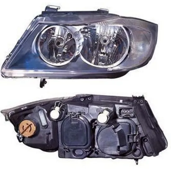 Faruri BMW 3 E90 2004->2011 Far stanga H7/H7 reglaj electric tip Valeo (E90/E91 01.05-09.08) Perioada 2005 2006 2007 2008
