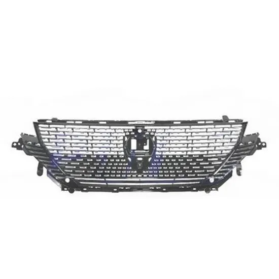 Grila Radiator PEUGEOT 308 3 2021-> Grila radiator neagra lucios cu ornament cromat (cu locas pentru camera) (cu 2 senzori) Perioada 2021 2022 2023 2024 2025