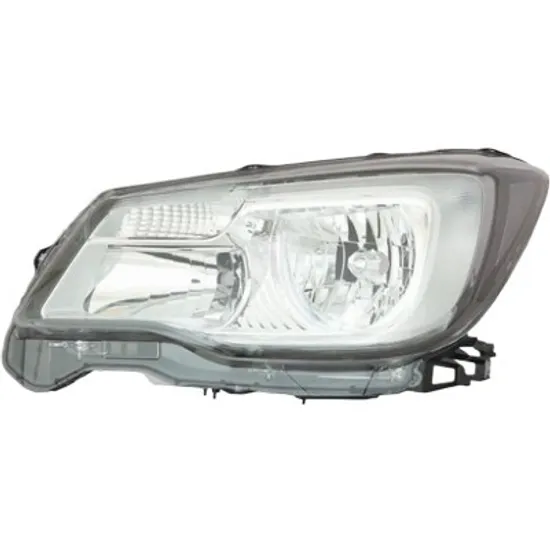 Far stanga SUBARU FORESTER SJ 2012-> perioada 2013 2014 2015 2016 2017 2018 de la an de fabricatie 2016, cu motor reglaj, semnal transparent, cu reglaj electric, cu bec H11/HB3