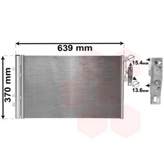 Radiator Aer Conditionat BMW X4 F26 2014->2018 Radiator aer conditionat 2,0 - 3,0 16V TUR - 2,0 - 3,0TD (58x38) Perioada 2014 2015 2016 2017 2018