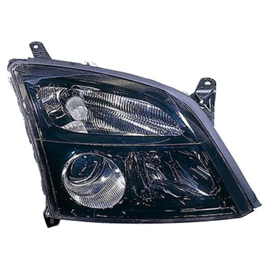 Far dreapta OPEL VECTRA C 2002->2008 perioada 2002 2003 2004 2005 2006 2007 2008 pana la an de fabricatie 09/2005, fara motor reglaj, fumuriu, semnal fumuriu, cu reglaj electric, cu bec H7/H7