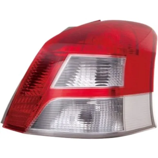 Lampa stop spate dreapta TOYOTA YARIS 2005->2011 perioada 2010 2011 rosu, semnal alb, pana la an de fabricatie 2010, de la an de fabricatie 2009, cu bec LED, cu bec W5W