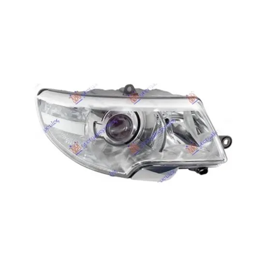 Faruri SKODA SUPERB 2 2008->2015 Far dreapta Bi-Xenon adaptiv fara logo Perioada 2008 2009 2010 2011 2012 2013 2014 2015