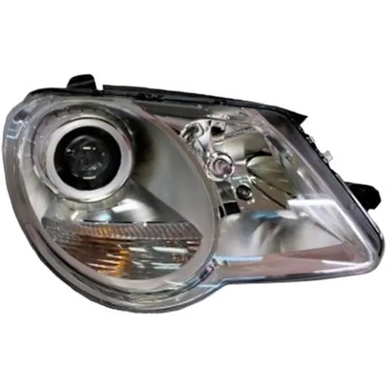 Far dreapta VW EOS 2006->2015 perioada 2006 2007 2008 pana la an de fabricatie 2011, cu motor reglaj, semnal transparent, cu reglaj electric, cu bec H7/H7