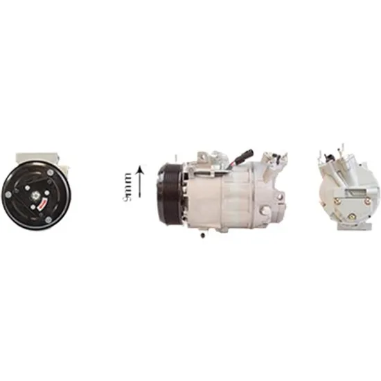 Compresor aer conditionat OPEL VIVARO A 2001->2014 pentru 1.9 DI , perioada 2001 2002 2003 2004 2005 2006