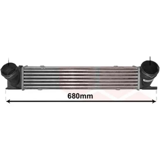 Intercooler BMW 1 Cabriolet E88 2007->2013 120 d 130KW 177CP , pentru motor N47 D20 A, N47 D20 C perioada 2008 2009,2010,2011,2012 2013