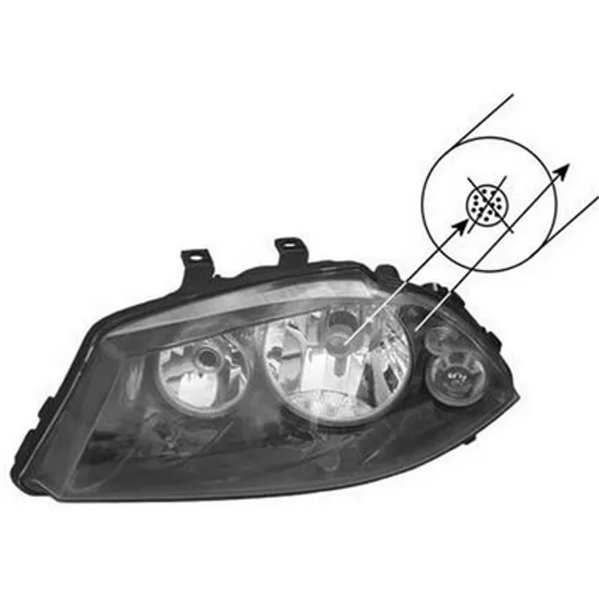 Faruri SEAT IBIZA 3 2003->2009 Far reglaj electric (dublu) 2007-> (E) (TYC) stanga Perioada 2007 2008 2009