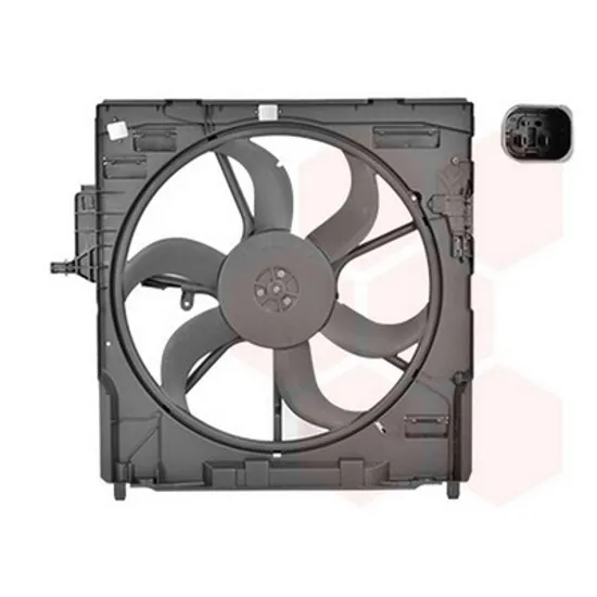 Ventilator Motor BMW X5 E70 2006->2013 Electroventilator complet benzina, Perioada 2007 2008 2009 2010 2011 2012 2013