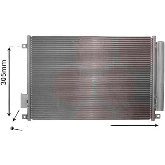 Radiator aer conditionat LEXUS LS 2006->2016 pentru 460, 460 , perioada 2012 2013 2014 2015 2016 2017