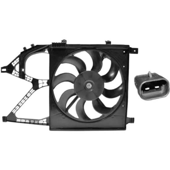 Ventilator motor OPEL CORSA C 2000->2009 pentru 1.2, perioada 2000 2001 2002 2003 2004 2005 2006 2007 2008 2009