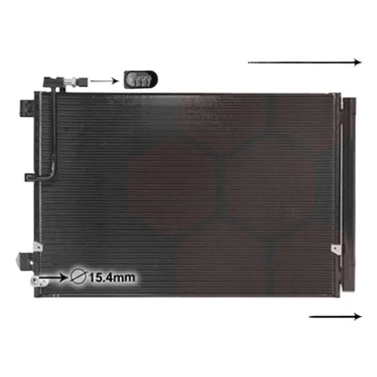 Radiator aer conditionat AUDI A4 Allroad B9 2016-> 2.0 TDI quattro 100KW 136CP , pentru motor DEUB perioada 2016 2017 2018