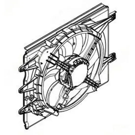 Ventilator Motor FIAT 500L 2012-> Ventilator (-A/C) 1.4i- Perioada 2017 2018 2019 2020 2021 2022 2023